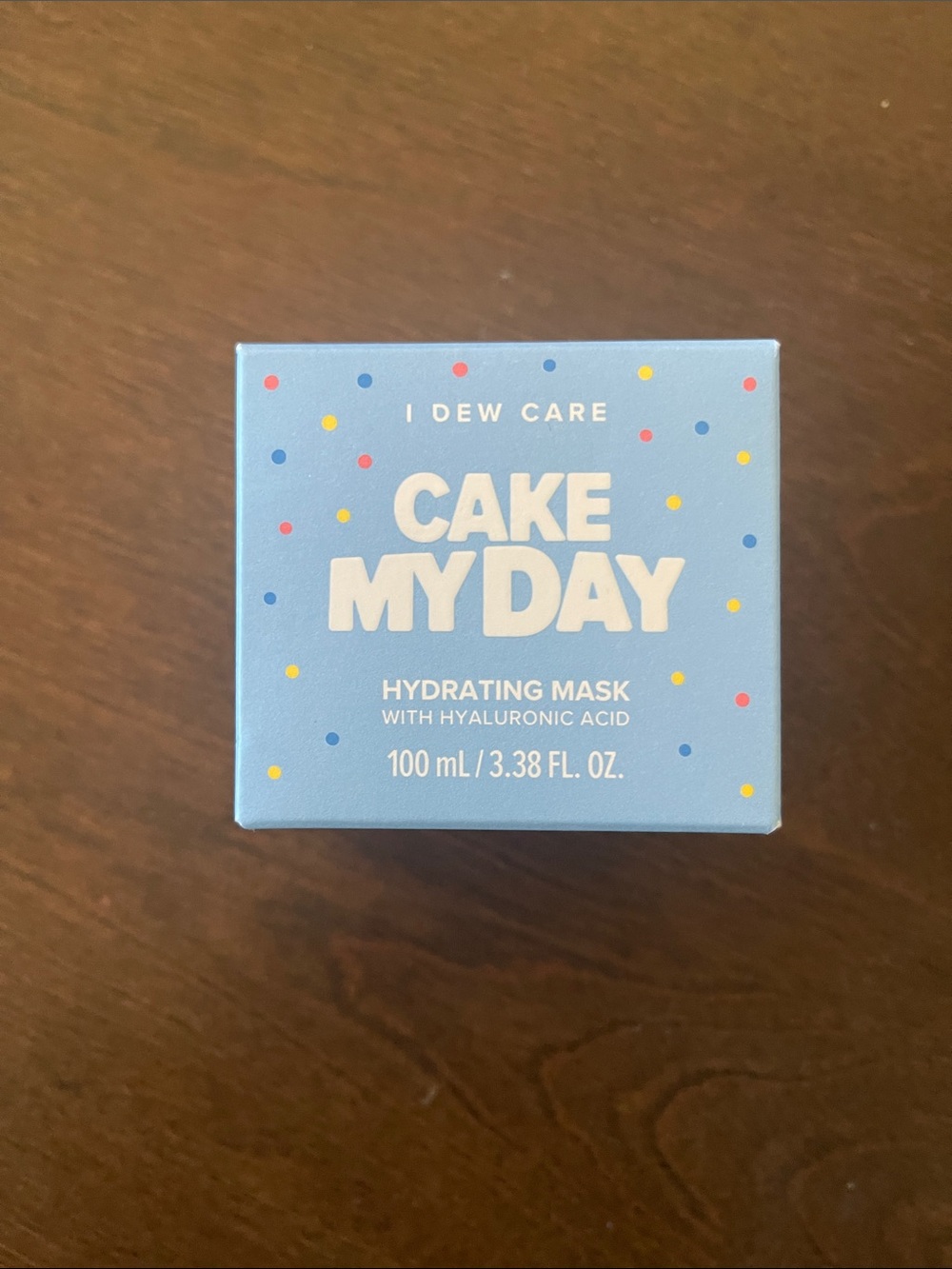 I Dew Care Cake My Day Hydrating Mask - Light Blue